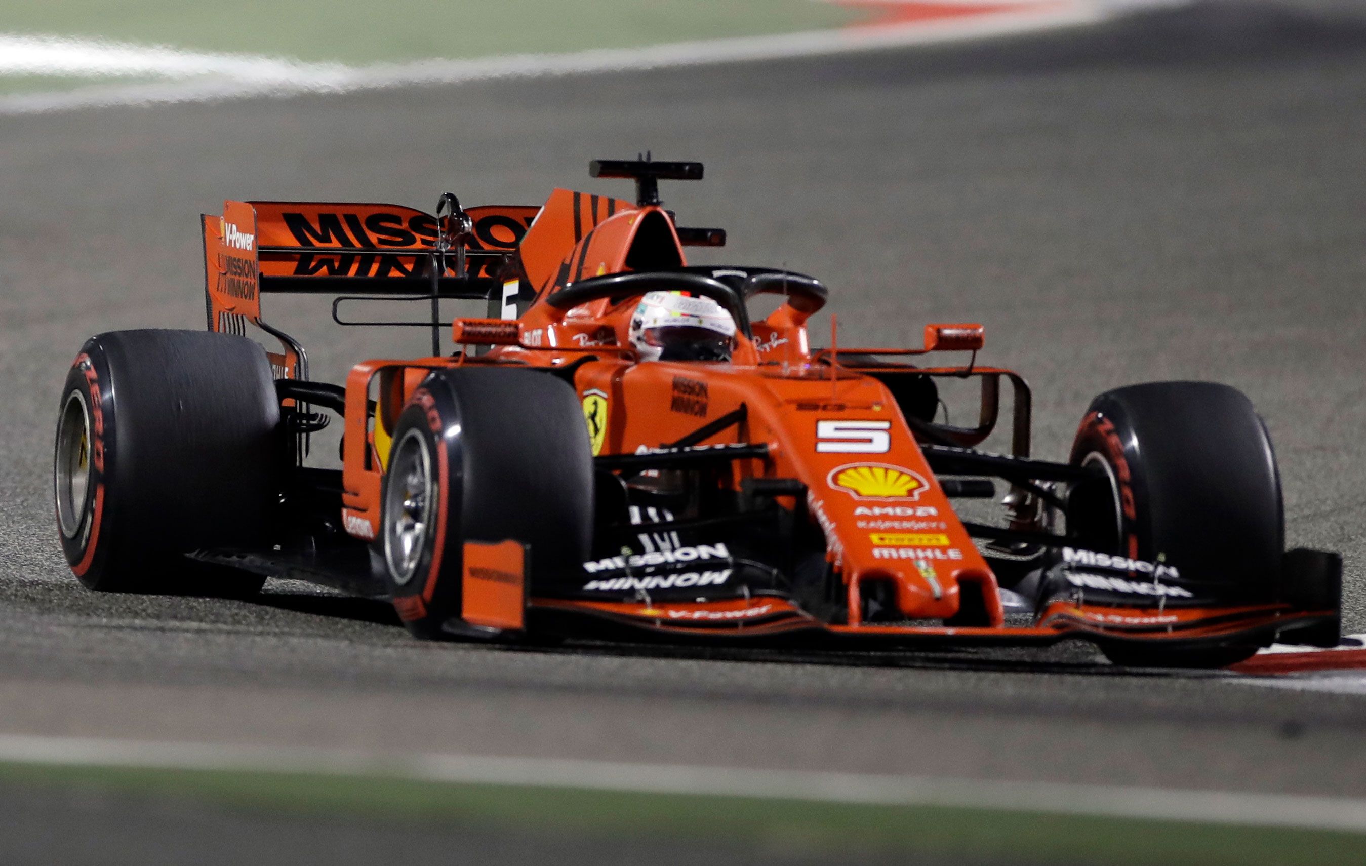 Sebastian Vettel struggled in Bahrain.