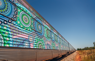 The Ghan, Partjima artwork