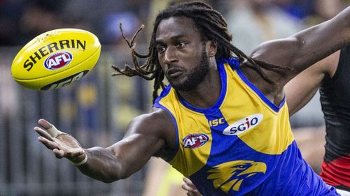 West Coast Eagles ruckman Nic Natanui (AAP)