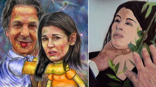 Nigella choking art for sale at Saatchi gallery