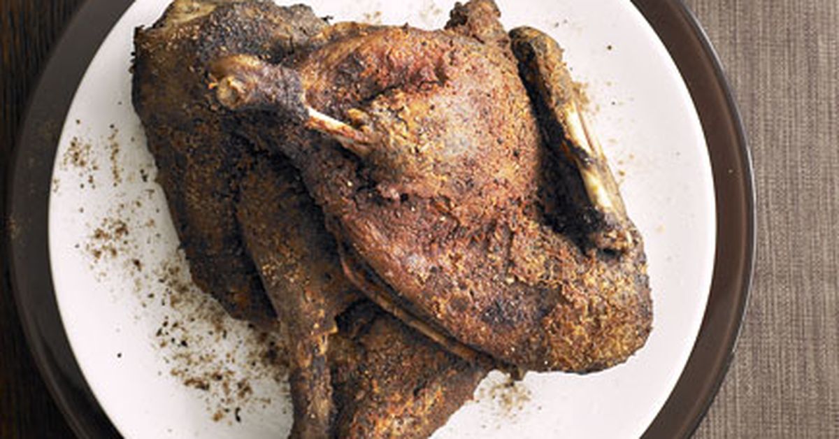 Crisp Sichuan duck with cucumber salad - 9Kitchen