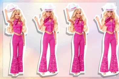 9PR: Pink Cowgirl Barbie Doll
