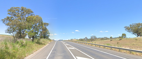 A 73-year-old man allegedly had his ute stolen by three teens on the New England Highway at Blandford.