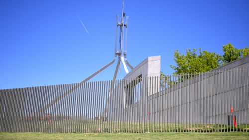 Parliament House is undergoing a security upgrade. (AAP)