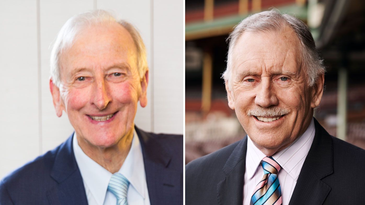 Bill Lawry (left) and Ian Chappell