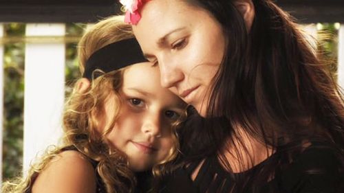 Queensland mum Emily Linder, pictured with her daughter Alira.