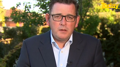 Daniel Andrews took a pause before answering the personal  question. 