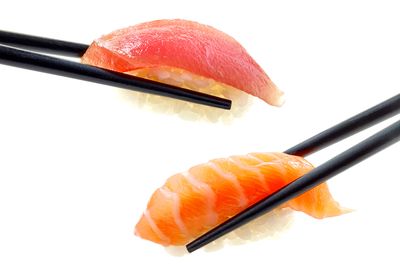 Oily fish: salmon, tuna and mackerel