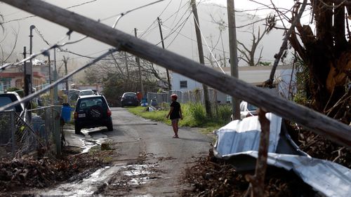 The storm knocked out key infrastructure across Puerto Rico. (AP).