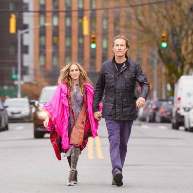 Sarah Jessica Parker and John Corbett 