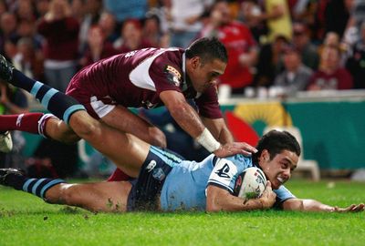 He marked his State of Origin debut a year later with a try in Game I of the 2007 series.