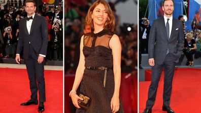 Bradley Cooper, Sofia Coppola and Michael Fassbender (pictured at previous Venice Film Festivals)  