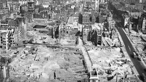 The site the temple was moved in the 1950s when London was under reconstruction (9NEWS)