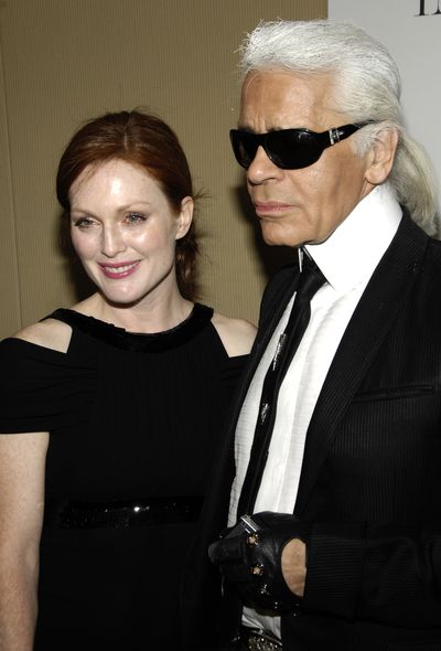 <strong>Righthand man: Karl Lagerfeld</strong>