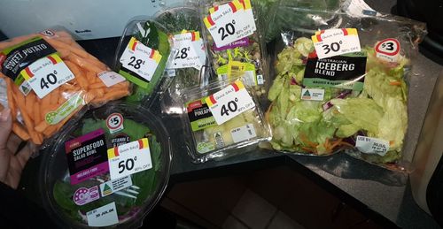 Fresh veggies can also be snapped up for bargain prices. Picture: 9NEWS