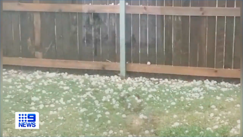 Tens of thousands without power as lightning, hail and rain smash Queensland again - 9News