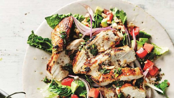 Anjum Anand's griddled chopped chicken salad_thumb