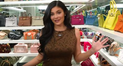 Kylie Jenner shows off her massive designer handbag collection - 9Style