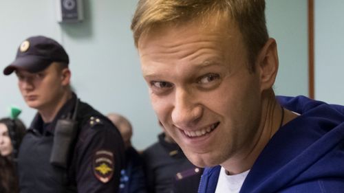Russian opposition leader Alexei Navalny. (AP)