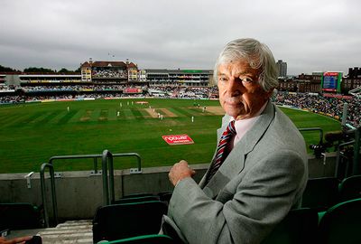 It was a fitting finale in England for the 'voice of cricket'.