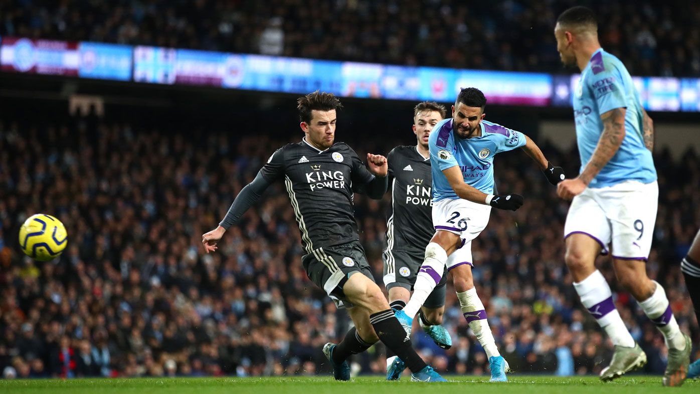 Manchester City sink Leicester in EPL, closing gap to second-placed Foxes