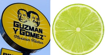 Confirmation of Guzman y Gomez hidden logo detail