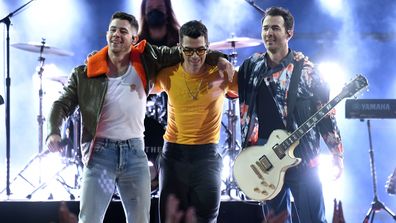Nick Jonas, Joe Jonas, and Kevin Jonas