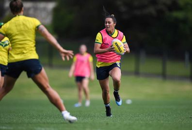 Jillaroos training session