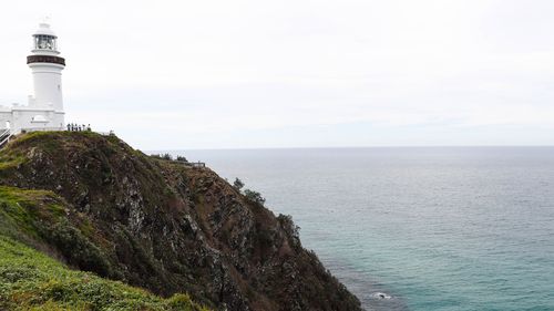 Missing backpacker Theo Hayez, was last known to be near Byron Bay lighthouse. 