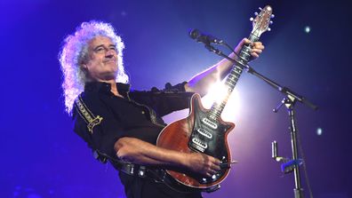 Astrophysicist and Queen guitarist Brian May. (AAP)