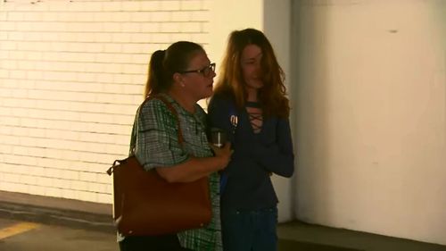 Aimee Cummins (right) is accused of receiving the animal.