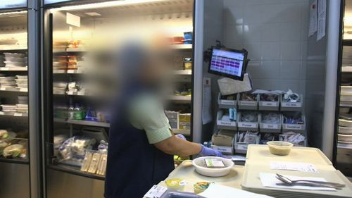 Staff at Flinders Medical Centre discovered the contaminated dessert cups during a routine inspection.