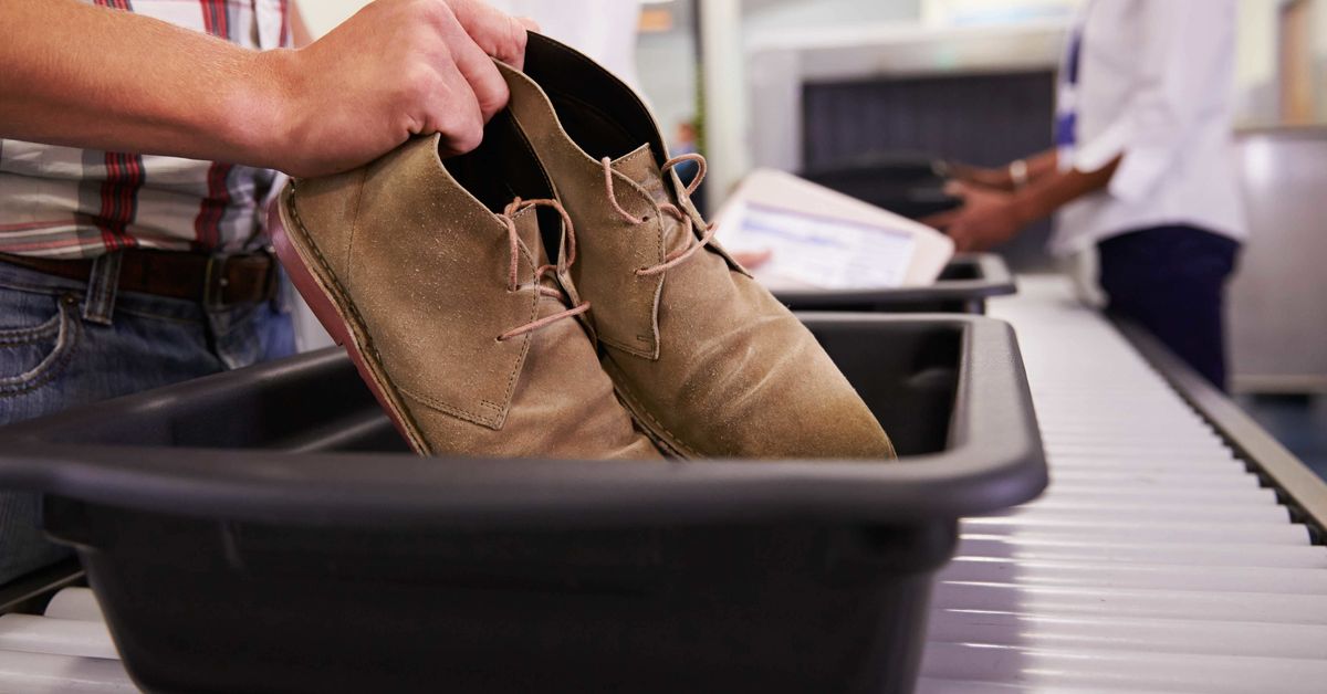 Travellers no longer have to remove their shoes during security screenings ...