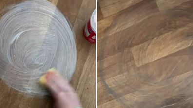 Floors While She Cleans Them On Tiktok, Magic Eraser Hardwood Floor