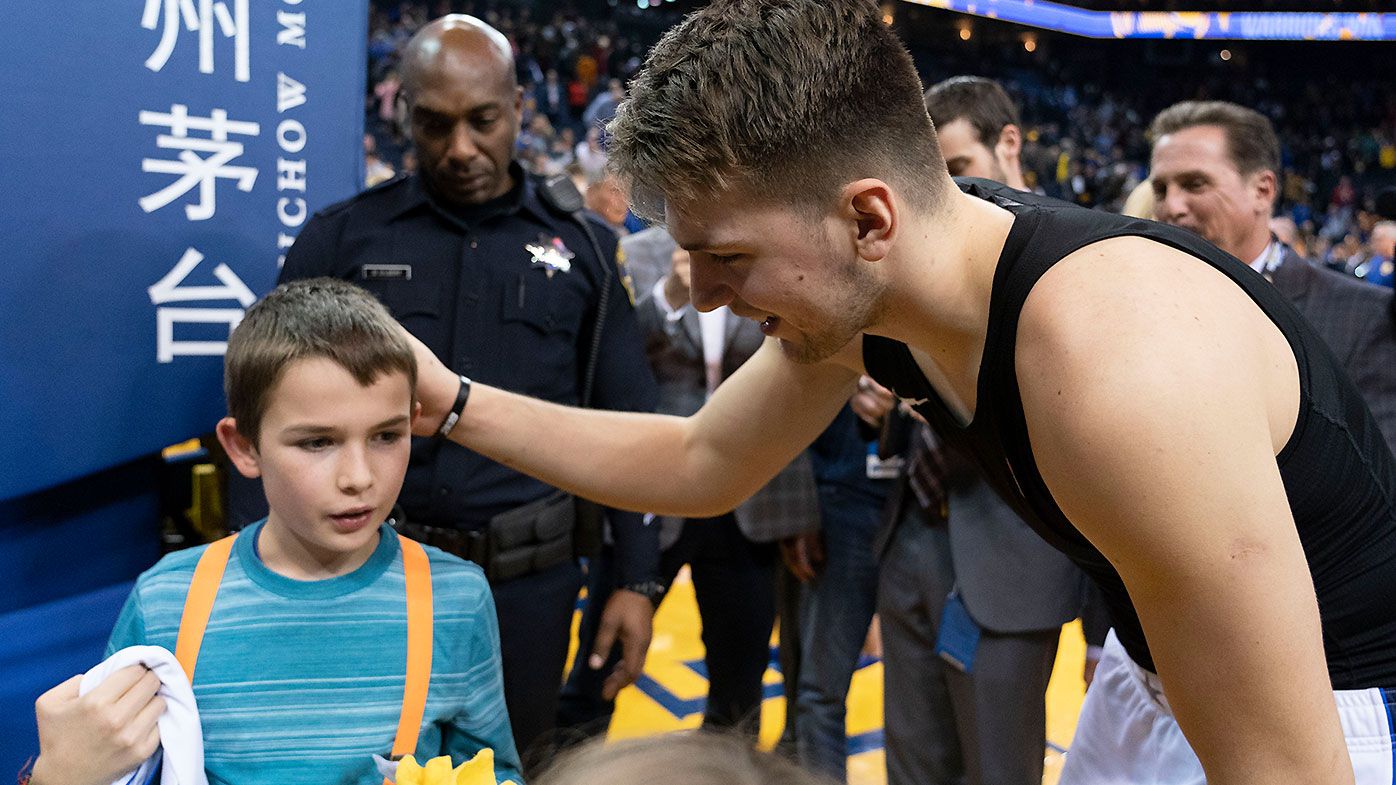 NBA Rookie of the Year favourite's heartwarming gesture to young fan