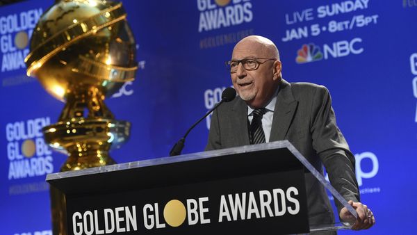 HFPA President Lorenzo Soria speaks at the nominations for the 77th annual Golden Globe Awards at the Beverly Hilton Hotel on Monday, Dec. 9, 2019, in Beverly Hills, Calif. 