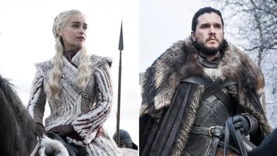 Daenerys Targaryen and Jon Snow
