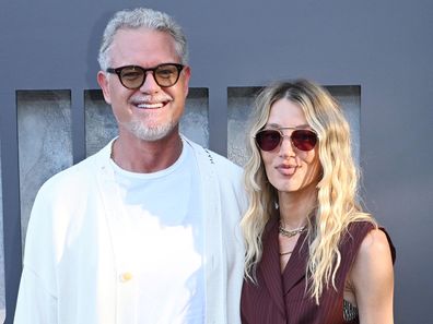 Eric Dane with Janell Shirtcliff at the premiere of Countdown on June 18, 2025.