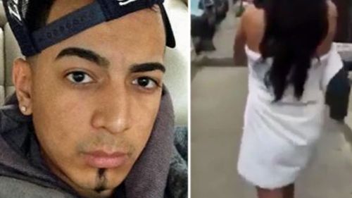 Jasson Melo is on trial for forcing a woman to walk down a wintry New York street with only a towel. (Instagram).
