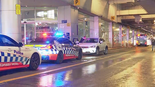 Four teens arrested after car allegedly stolen from Victoria is dumped in Sydney