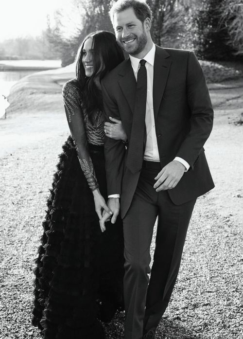 Lubomirski took Meghan and Harry's engagement photographs. (Alexi Lubomirski/AAP)