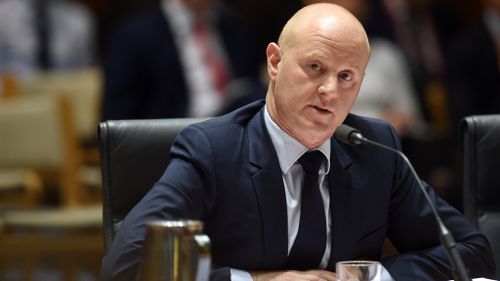 CBA boss Ian Narev fronts the inquiry today. (AAP)