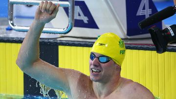 Australian swimmer Daniel Fox will be one of many Aussies aiming for gold in the next round of swimming finals at the Commonwealth Games. (Getty)