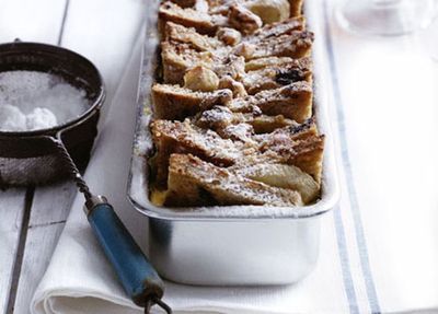 Recipe:&nbsp;<a href="http://kitchen.nine.com.au/2016/05/19/17/04/maple-banana-and-walnut-bread-pudding" target="_top" draggable="false">Maple, banana and walnut bread pudding</a>