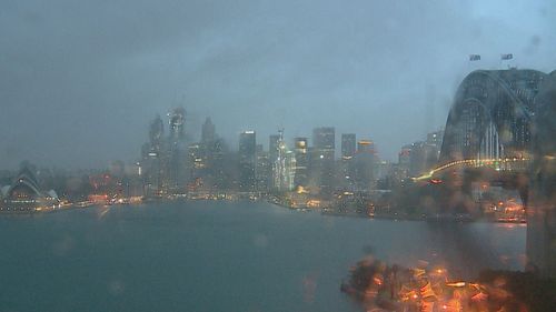 Sydney woke to rain on Saturday, with warnings it'll get worse.