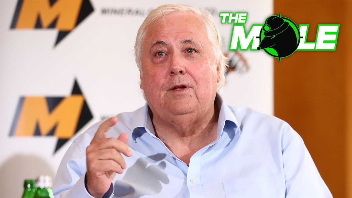The Mole: Clive Palmer offers to sign exiled NRL anti-vaxxer to play for Southport Tigers