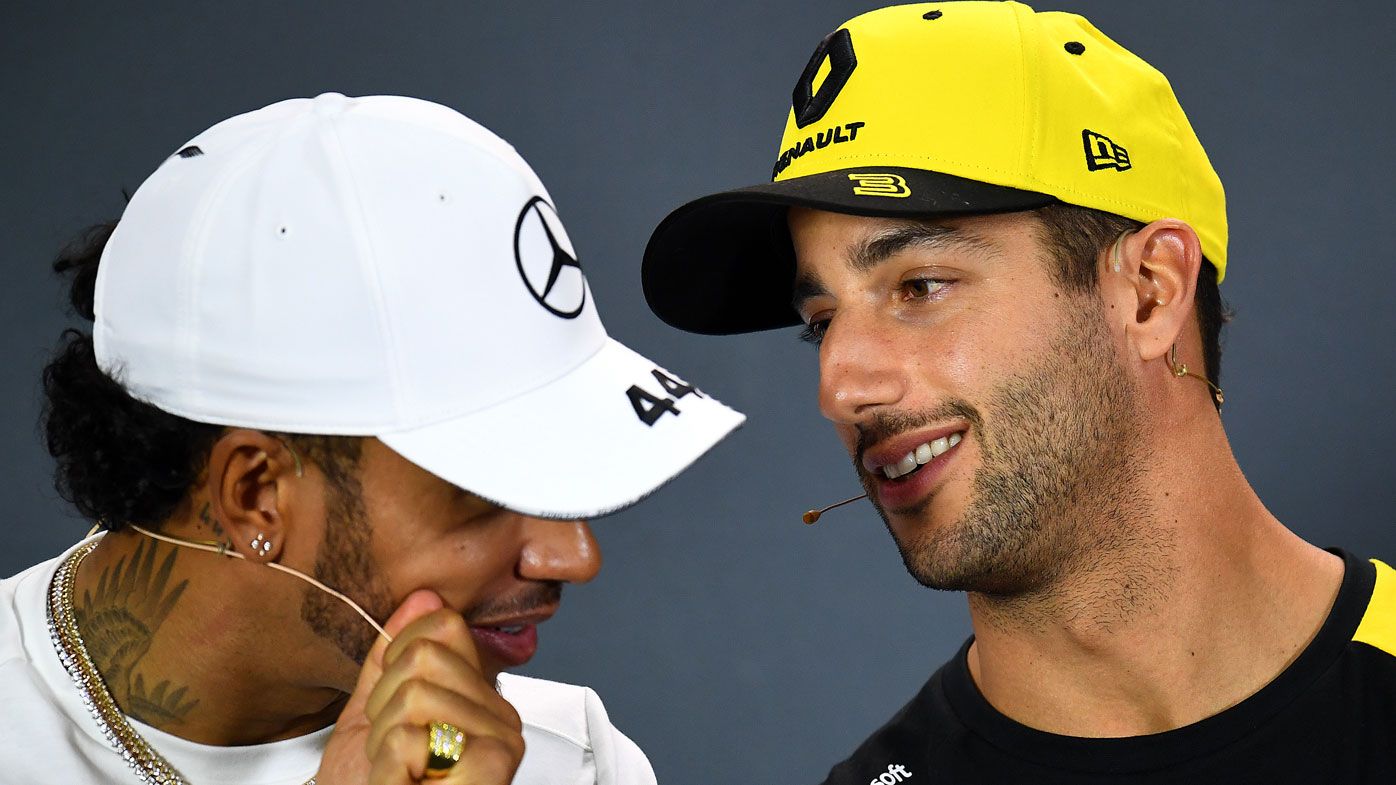 Daniel Ricciardo's new 'Avocado' nickname gets Lewis Hamilton treatment