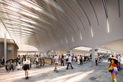 How the new Central Station will look. 