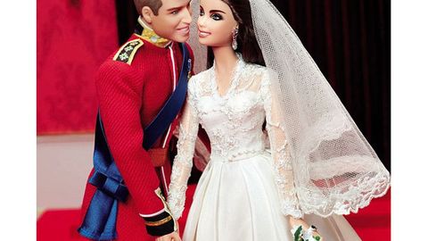 Duchess Kate and Prince William's creepy 1-year-anniversary Barbie dolls