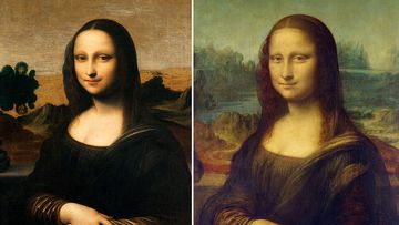 The subject in the Earlier Mona Lisa - also known as the Isleworth Mona Lisa - is a younger version of noblewoman Lisa Gherardini featured in the Mona Lisa (right) which hangs in the Louvre.